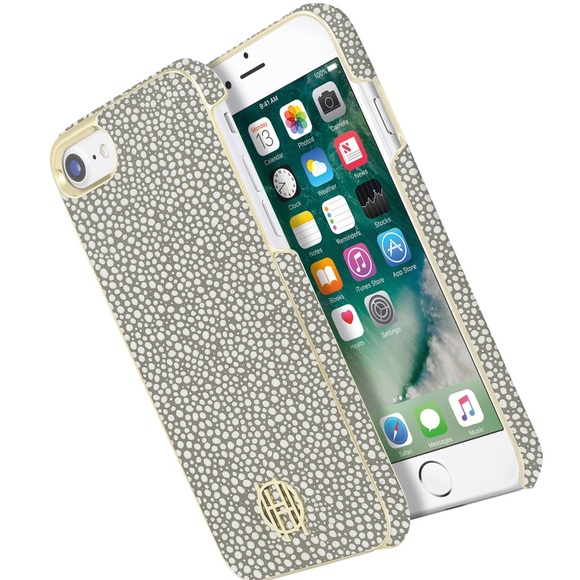 Coque Snap House Of Harlow Pour IPhone 7/8 - Couleur Gris Et Or - Neuve Sous Emballage